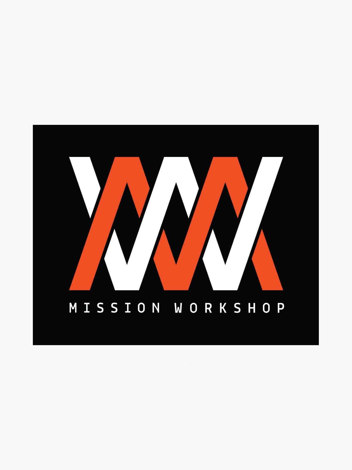 MW Stickers by Mission Workshop - Wetterfeste Taschen und technische Bekleidung - San Francisco & Los Angeles - Für die Ewigkeit gebaut - Garantiert