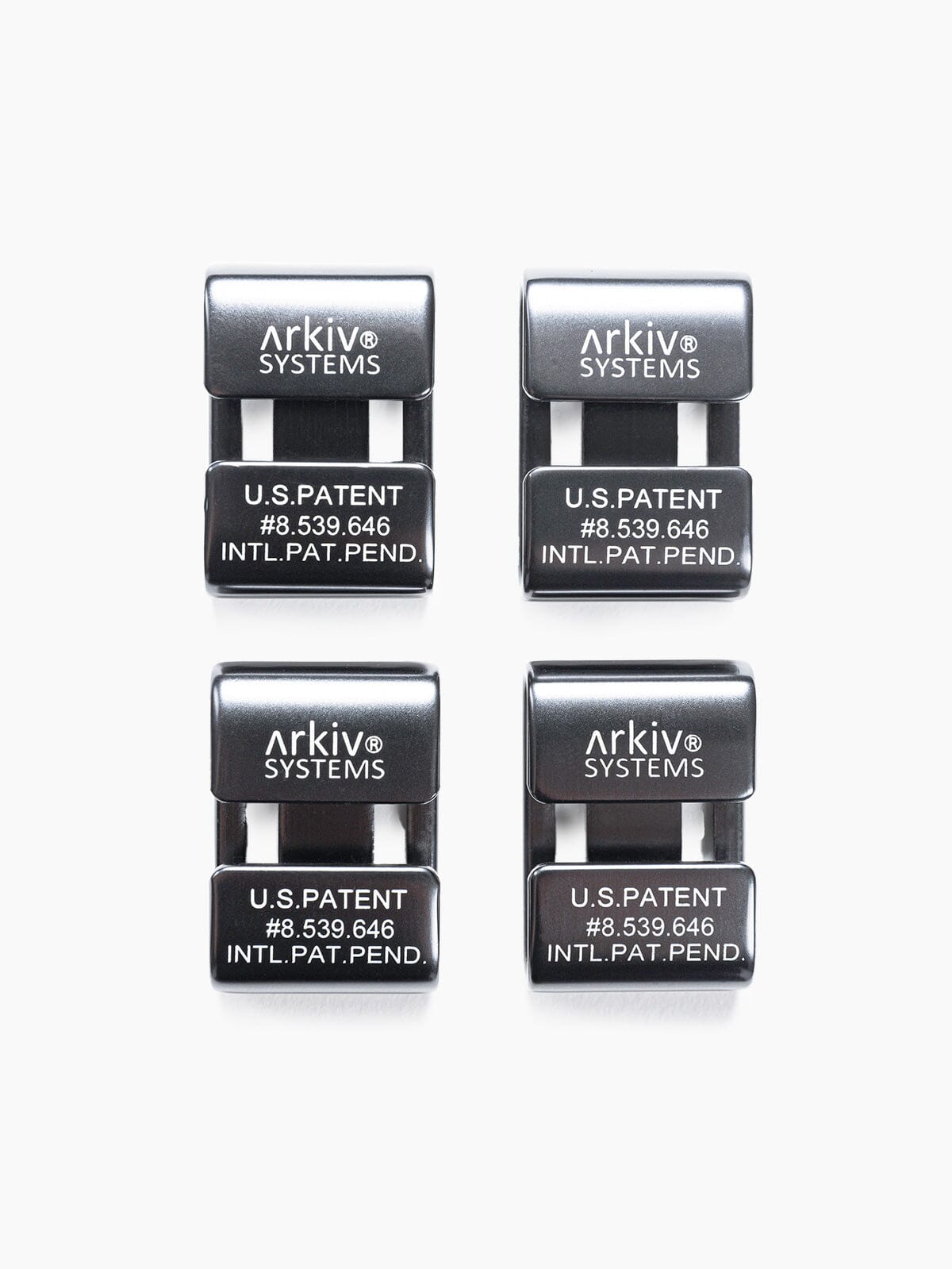 Arkiv® Vierteiliges Clip-Set von Mission Workshop - Wetterfeste Taschen und technische Bekleidung - San Francisco & Los Angeles - Für die Ewigkeit gebaut - Garantiert