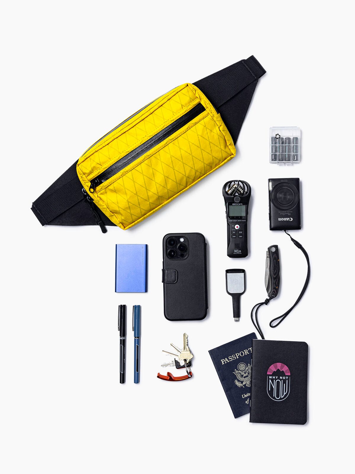 Notch Tech Pouch von Mission Workshop - Wetterfeste Taschen & Technische Bekleidung - San Francisco & Los Angeles - Für die Ewigkeit gebaut - Garantiert