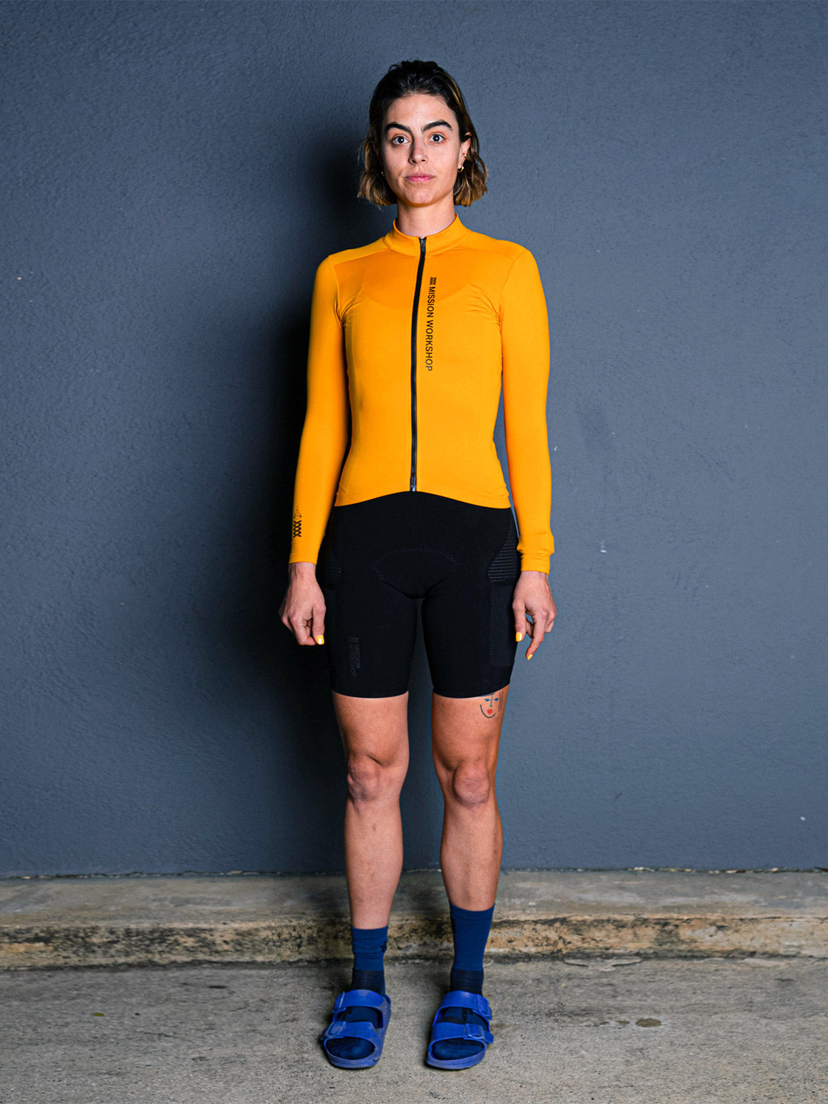 Mission Pro Jersey : LS Women's von Mission Workshop - Wetterfeste Taschen & Technische Bekleidung - San Francisco & Los Angeles - Für die Ewigkeit gebaut - Garantiert