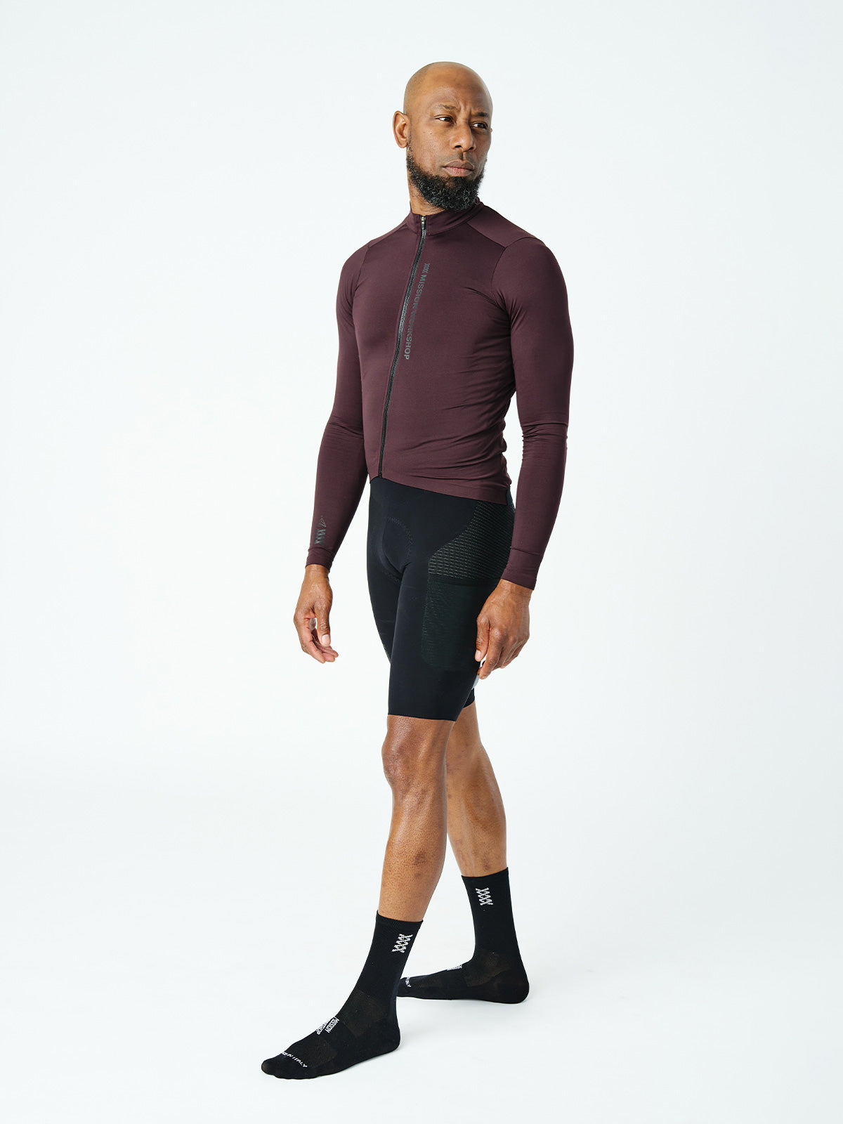 Mission Pro Jersey : LS Men's von Mission Workshop - Wetterfeste Taschen & Technische Bekleidung - San Francisco & Los Angeles - Für die Ewigkeit gebaut - Garantiert
