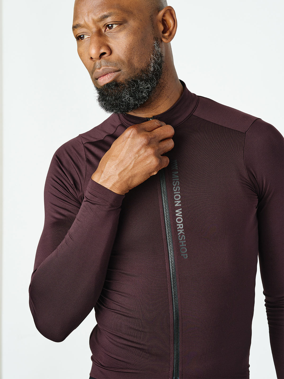 Mission Pro Jersey : LS Men's von Mission Workshop - Wetterfeste Taschen & Technische Bekleidung - San Francisco & Los Angeles - Für die Ewigkeit gebaut - Garantiert