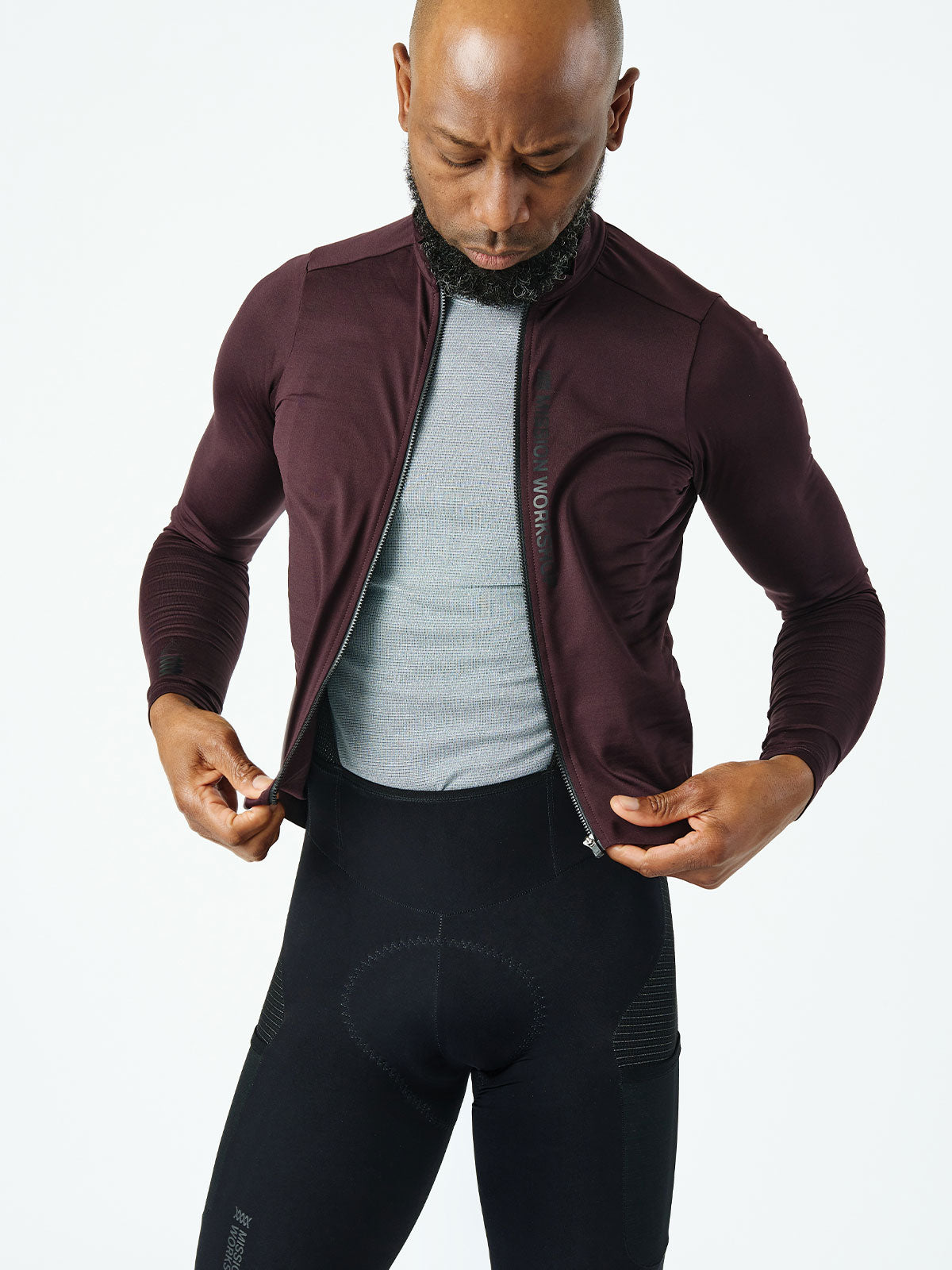 Mission Pro Jersey : LS Men's von Mission Workshop - Wetterfeste Taschen & Technische Bekleidung - San Francisco & Los Angeles - Für die Ewigkeit gebaut - Garantiert