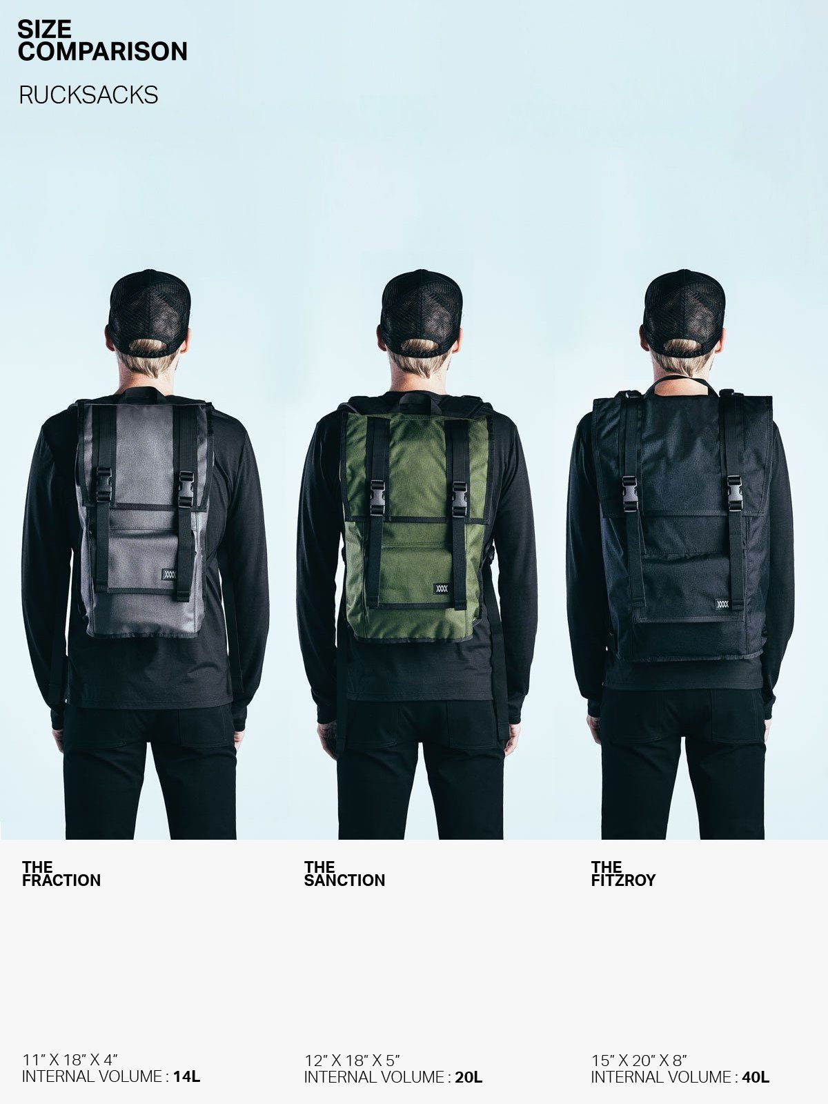 Fitzroy : AP by Mission Workshop - Wetterfeste Taschen und technische Bekleidung - San Francisco & Los Angeles - Für die Ewigkeit gebaut - Garantiert