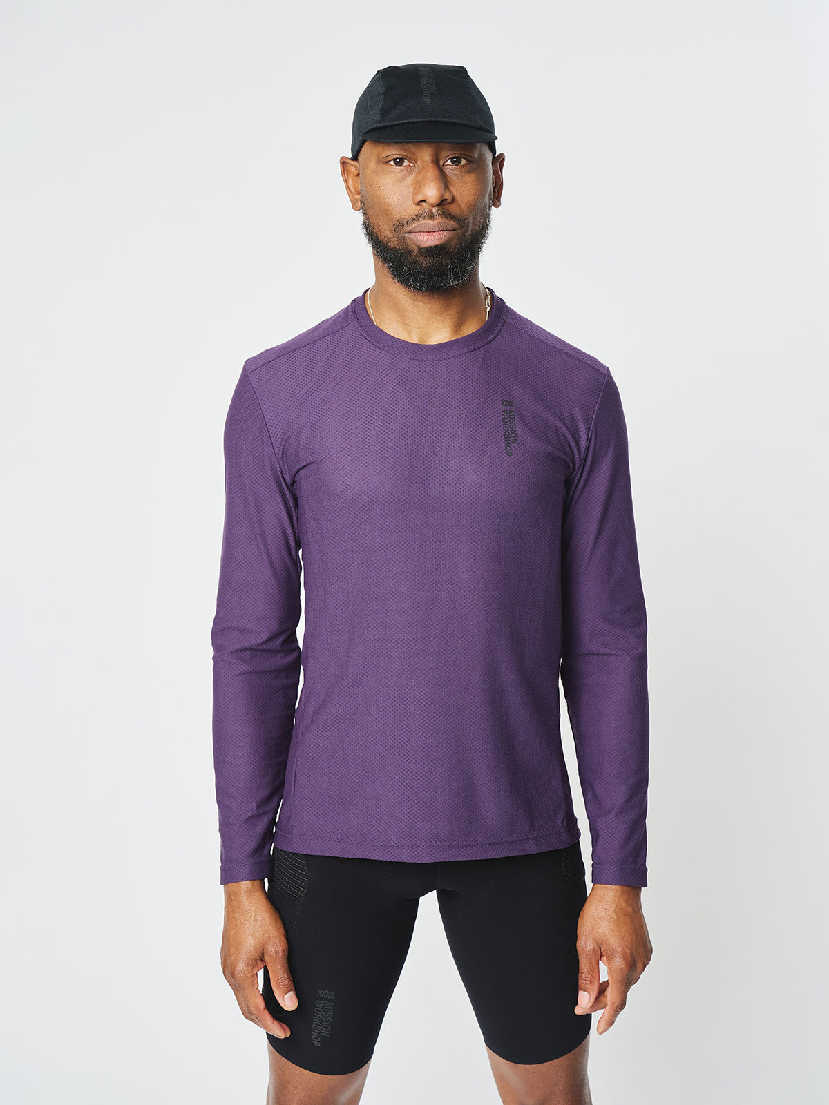 Mission Pro Tech Tee : LS Men's von Mission Workshop - Wetterfeste Taschen & Technische Bekleidung - San Francisco & Los Angeles - Für die Ewigkeit gebaut - Garantiert